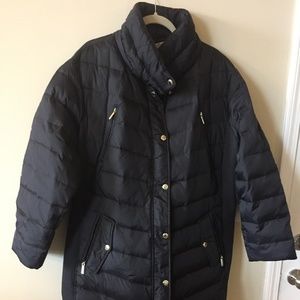 Michael Kors - Size 3X- Black Puffer Coat W/Hood